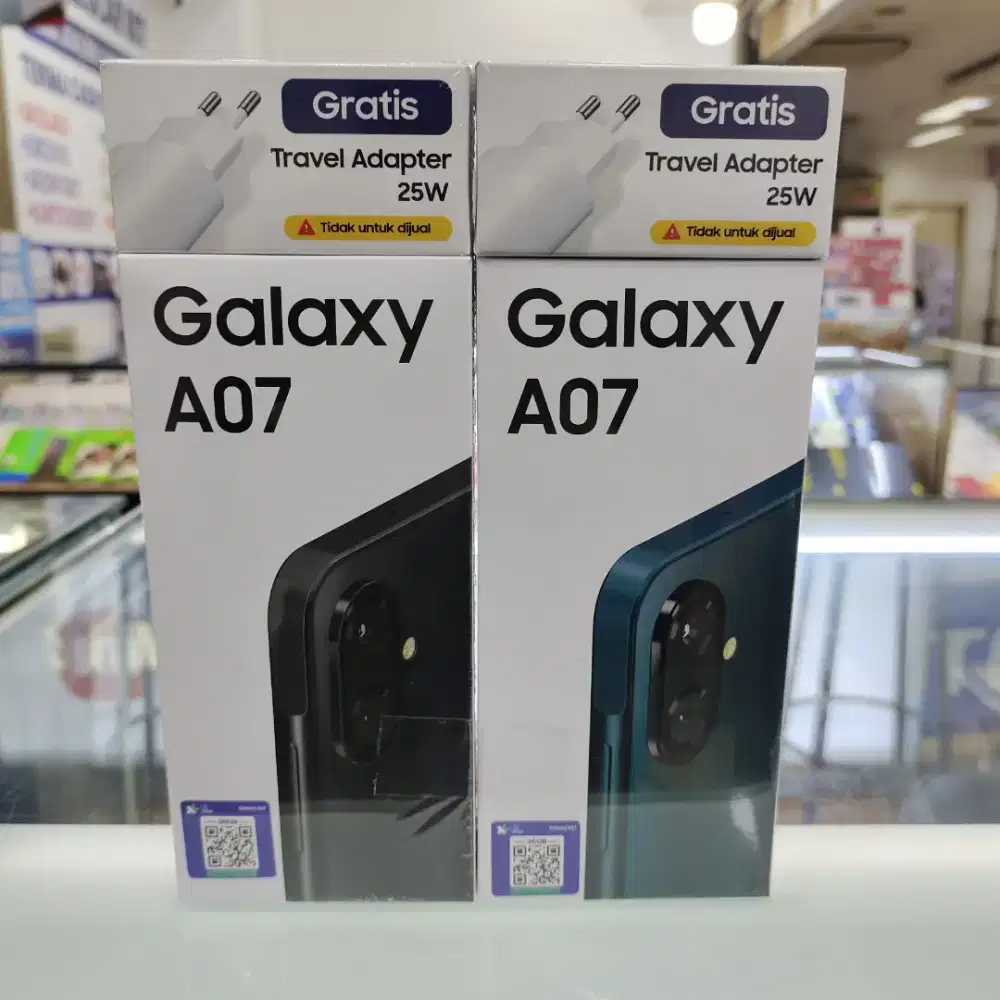 Samsung A07 ram 4gb+4gb/128gb baru garansi resmi samsung Sein