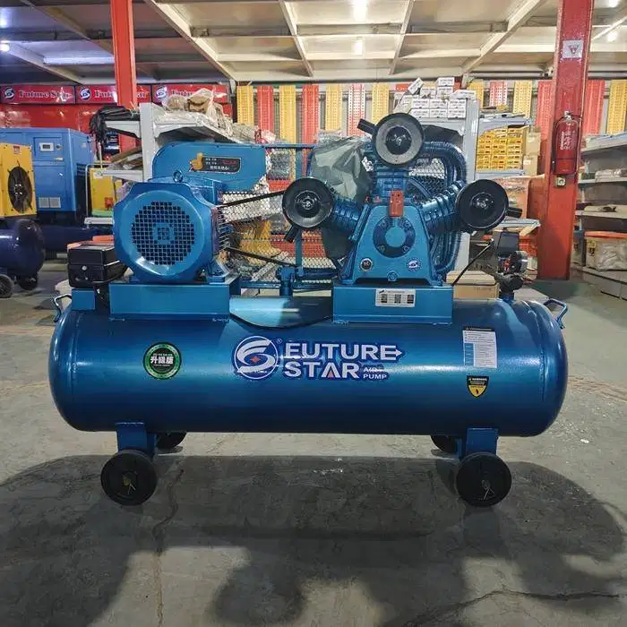 Kompresor Piston Angin Udara 10HP 7.5KW Tangki 200 Liter