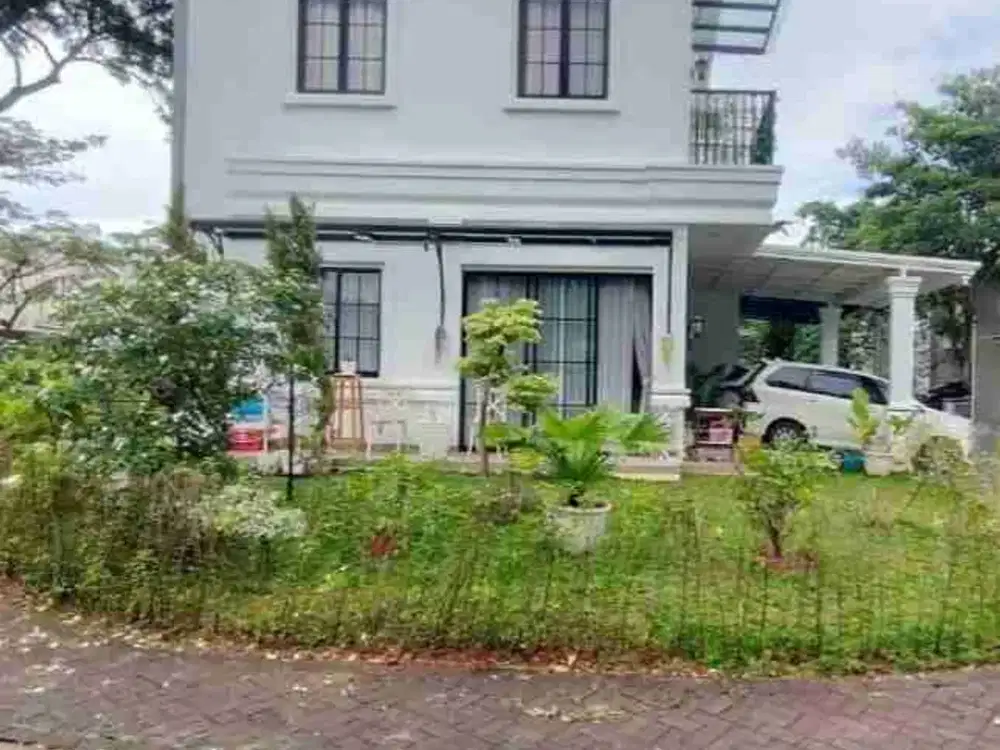 Rumah Hoek Cantik Bangunan Mandiri Di Vanya Park, Dekat Grand Lucky