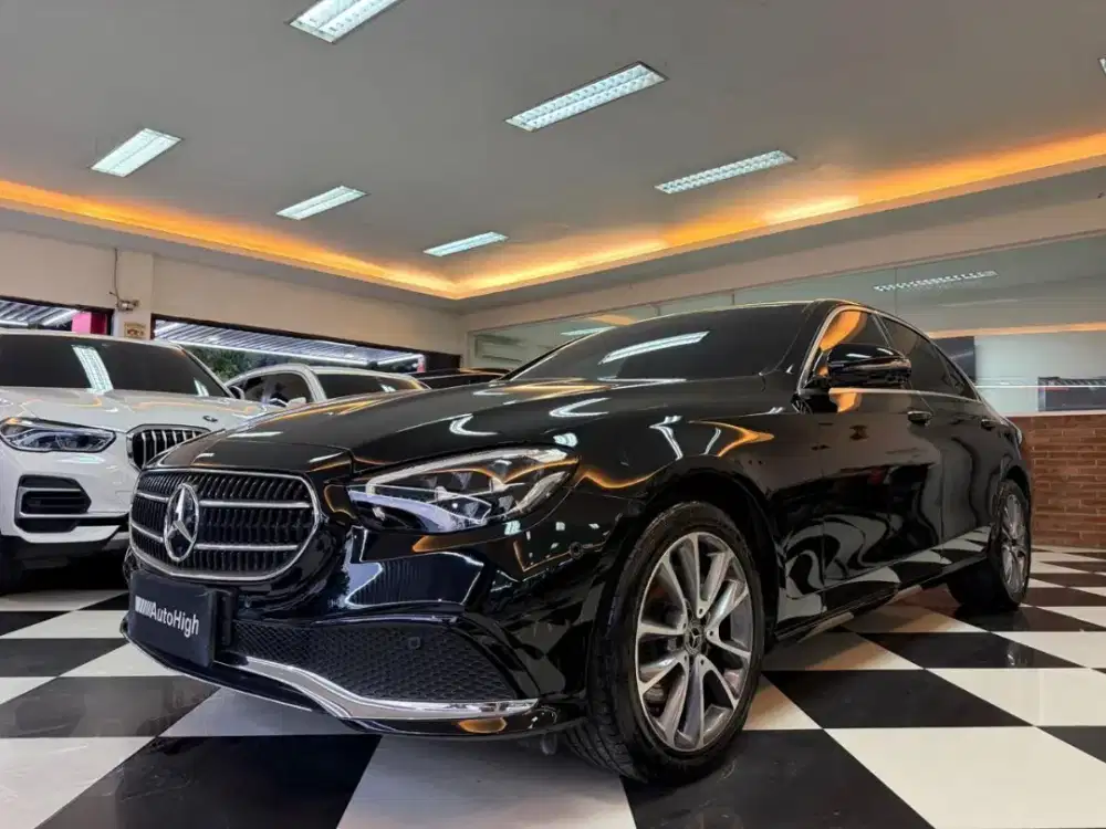 DP10% [Km14.000] E200 Avantgarde 2022 Black Reg 2023 #AUTOHIGH