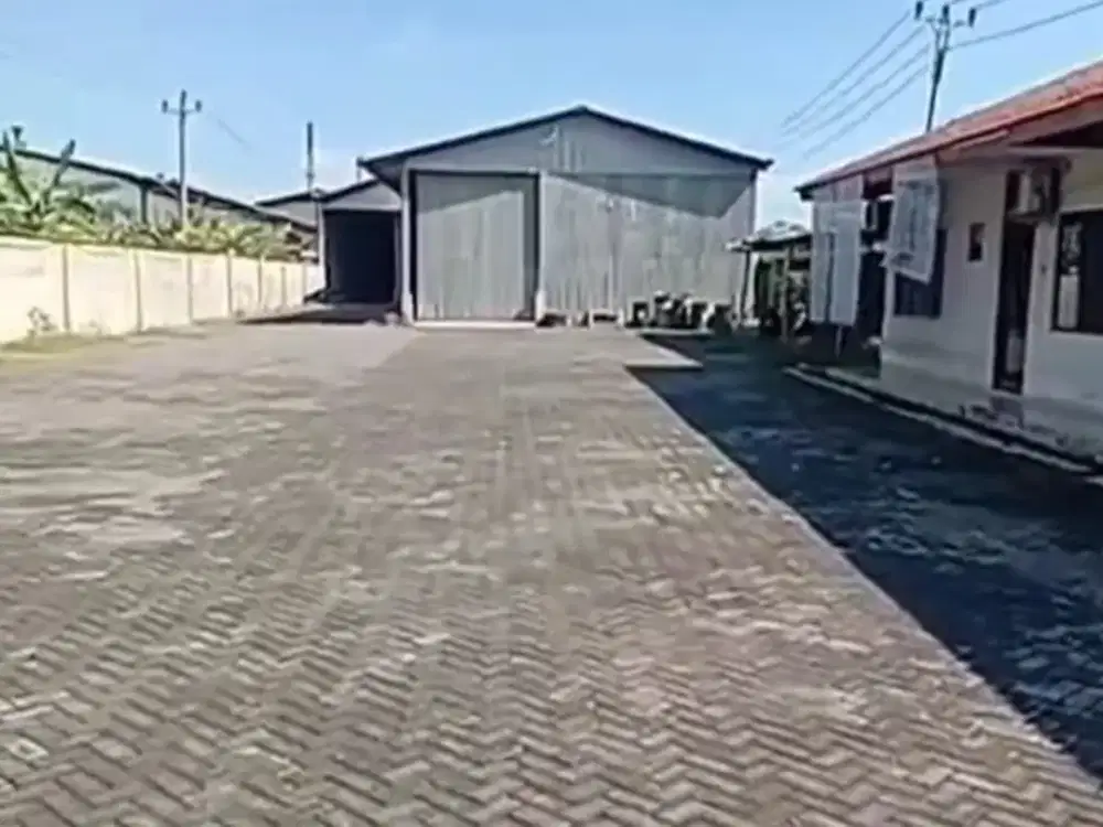 Dijual Investasi Gudang Zona Merah Industri Strategis Grogol,Sukoharjo Luas 6000m2