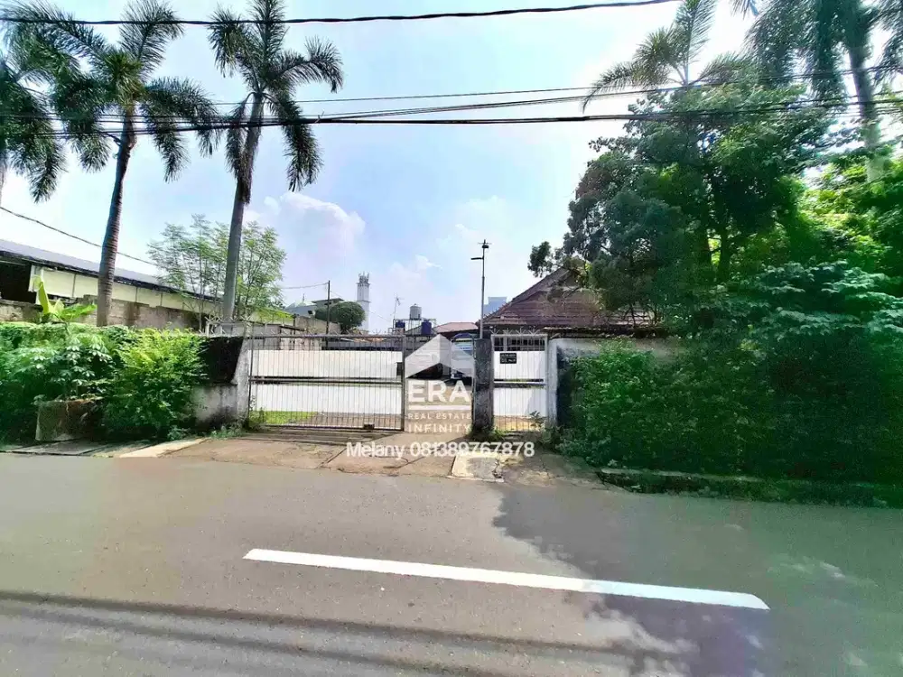 Tanah kebayoran lama Jl.Seha cocok untuk usaha ataupun hunian