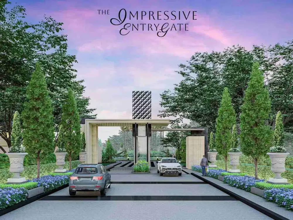 Dijual Rumah 2 Lantai Dengan Fasilitas Danau