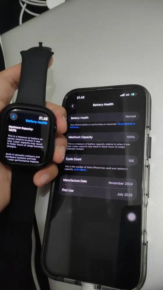 APPLE WATCH SERIES 10 sama IP 16PM 32jt