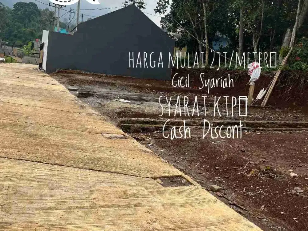 Jual Tanah kavling Siap bangun dekat pusat kota bandung