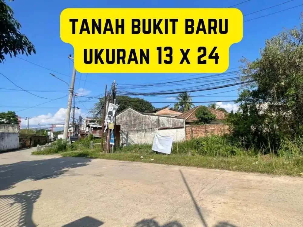 JUAL TANAH BUKIT BARU PALEMBANG