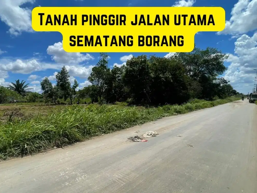 TANAH KAVLING SEMATANG BORANG PALEMBANG
