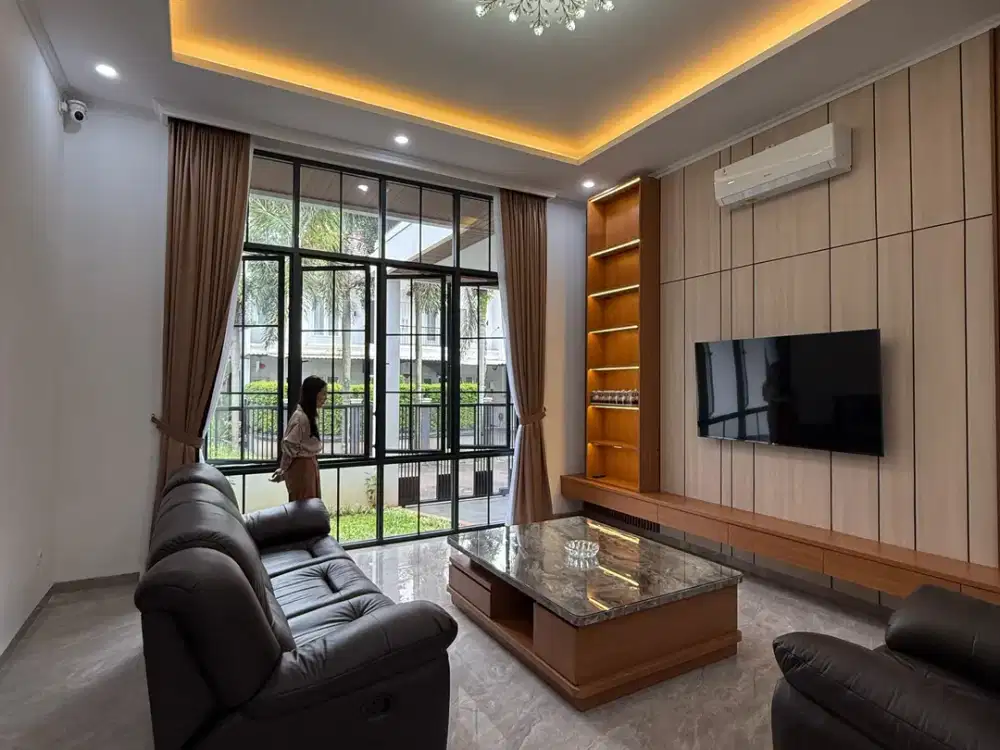Rumah mewah BSD Bangunan baru Furnished