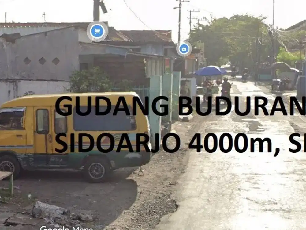 DIJUAL GUDANG BUDURAN JL JAWA, SIDOARJO