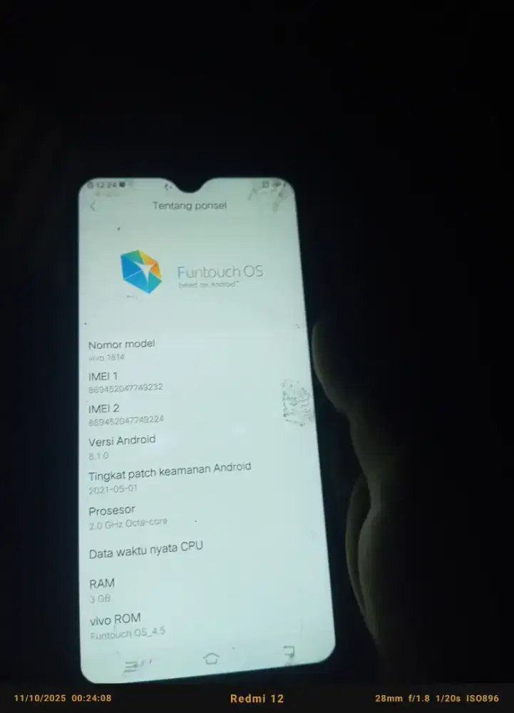 Handphone Vivo y93