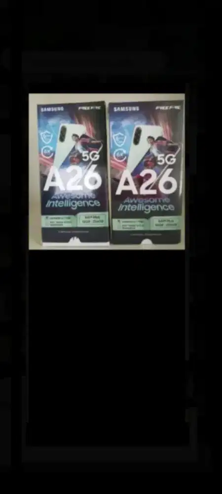 Samsung galaxy A26 5G 256gb ram 8gb dan8/128 garansi resmi