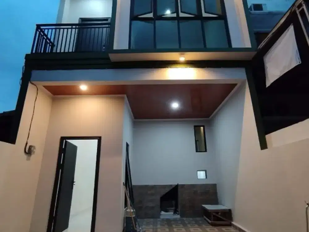 Dijual Ready rumah model Scandinavia 2 lantai di jl kramat Jagakarsa jakarta selatan