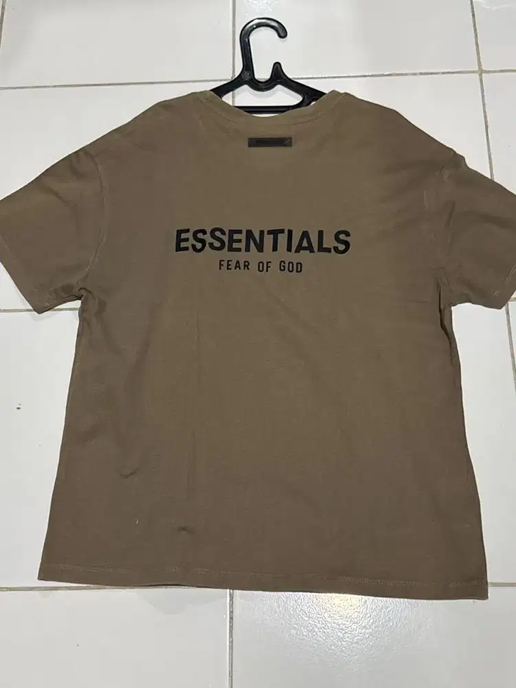 FOG Fear Of God essentials oversized boxy second kaos fog second