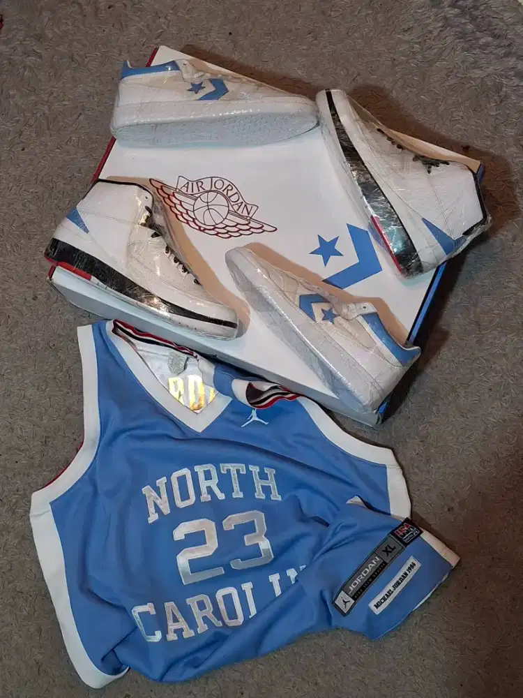 AIR JORDAN X CONVERSE (ALUMNI PACK)2017 PADS SIZE 44 + JERSEY ORIGINAL