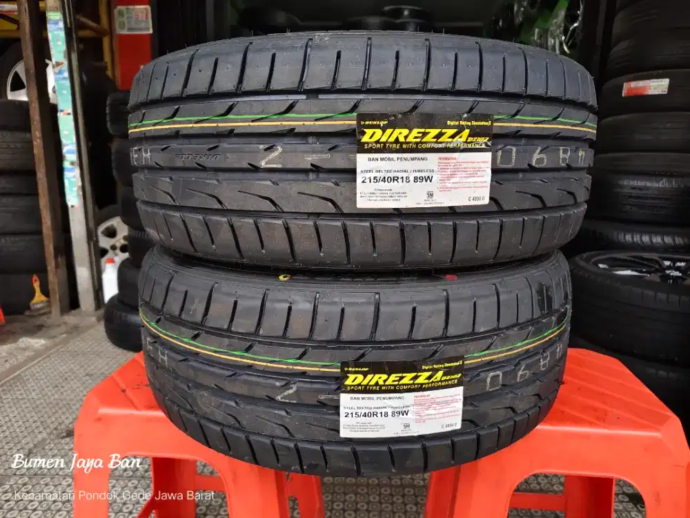 Ban 215 40 R18 Dunlop Direzza untuk vios bmw mercy avanza dll