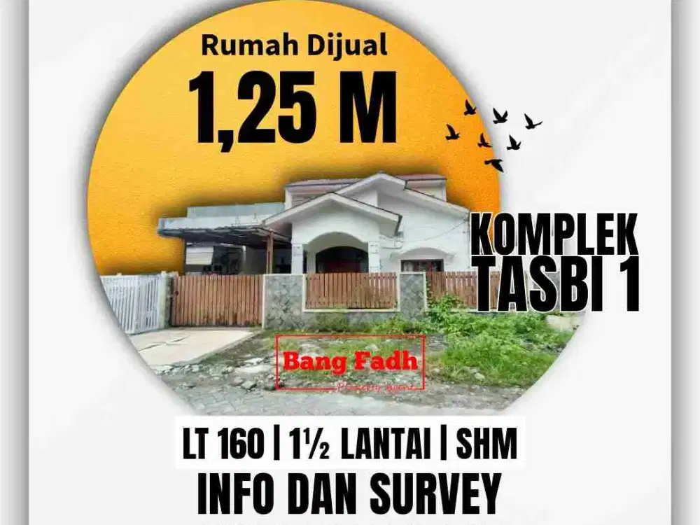 Rumah dijual komplek Tasbi 1 / tasbih 1