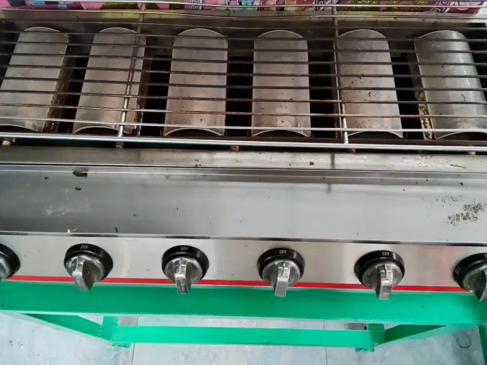 Dijual kompor panggangan 6 tungku