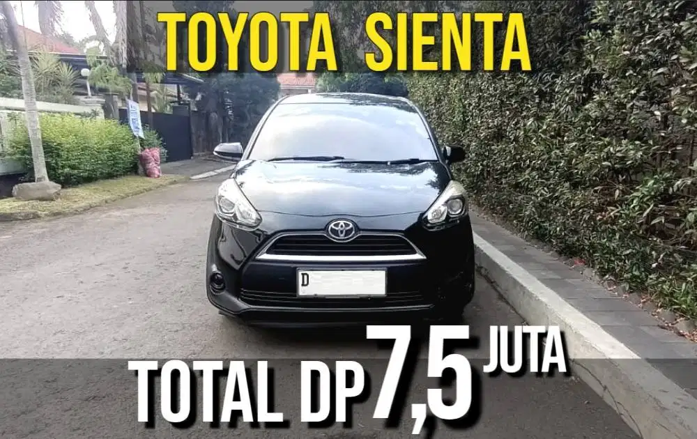 Toyota Sienta E MT Mulus!  Bisa Kredit TDP=7,5juta