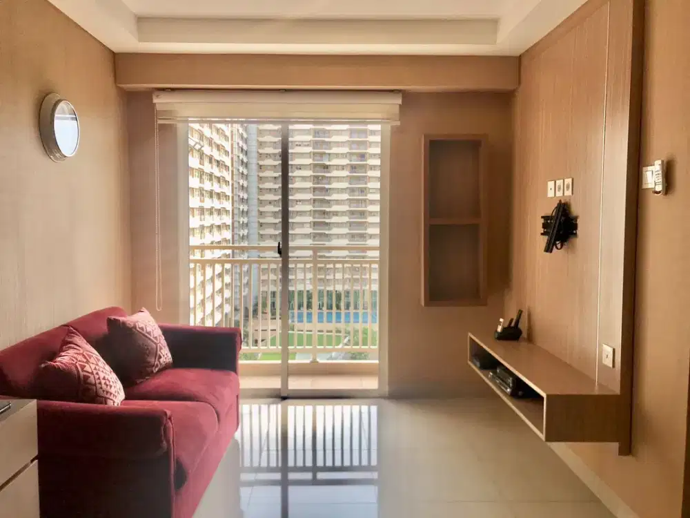 Disewakan Apartemen trivium 3br bagus View Lake/Danau