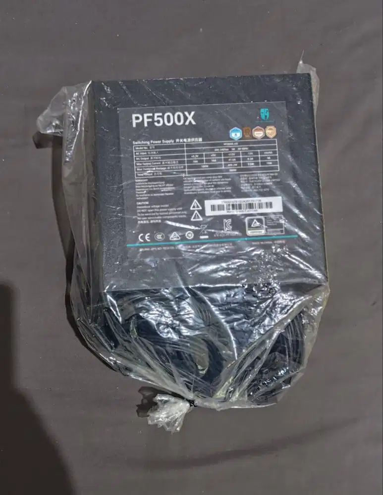 PSU DeepCool GamerStorm PF500X 500Watt 80 Plus Bronze (Garansi)