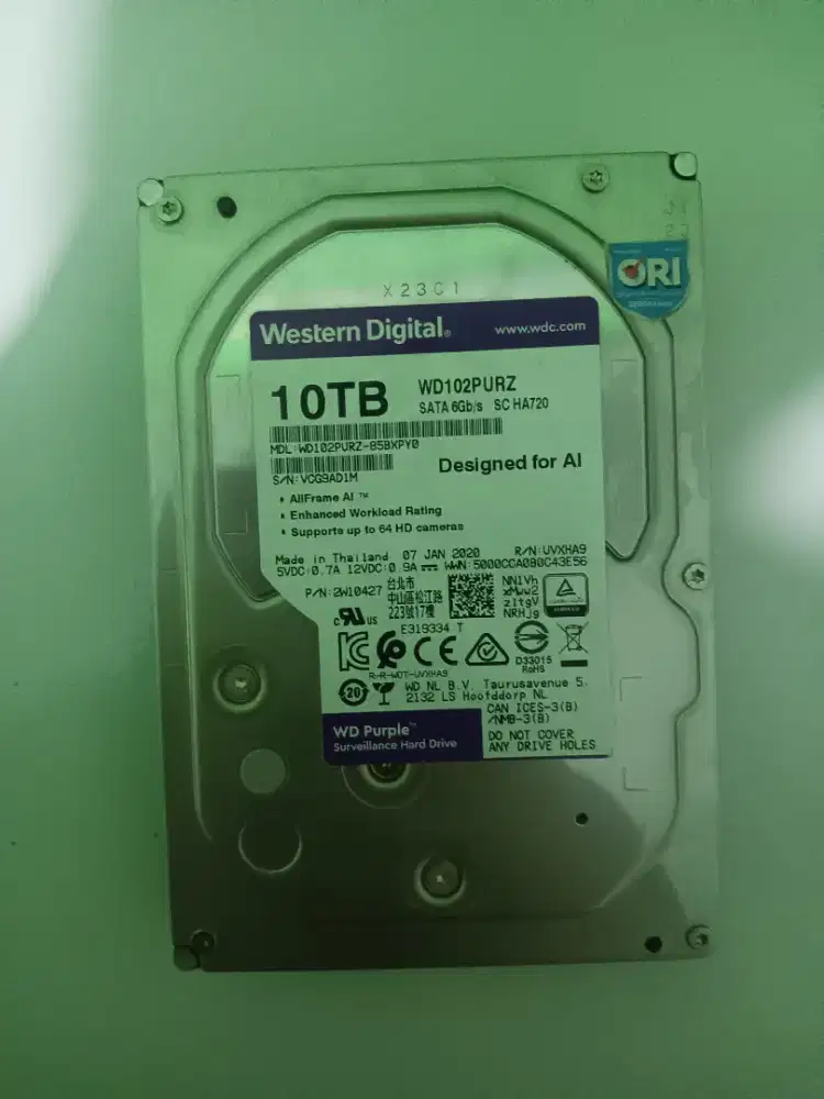 Harddisk WD 10TB