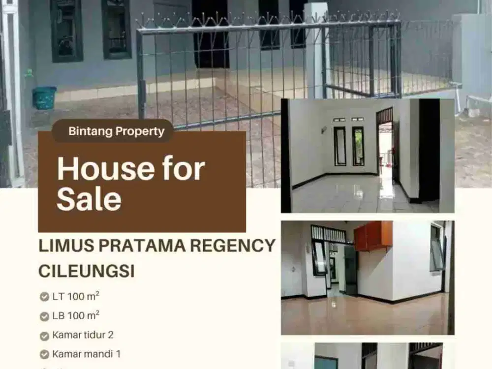 rumah siap huni di Limus Pratama regency