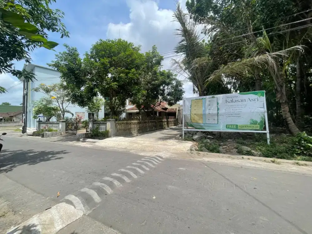 1KM Dari Jl. Jogja-Solo Tanah Siap Bangun