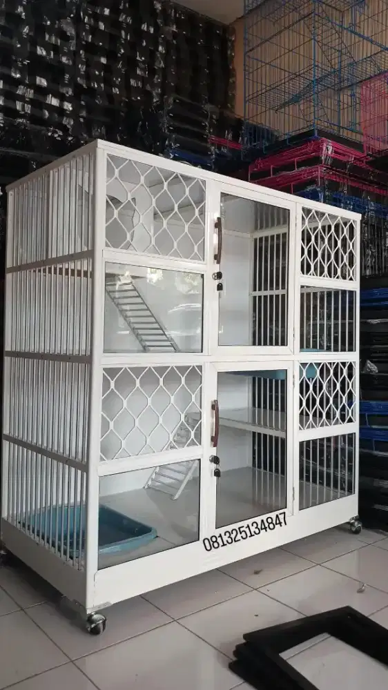 Kandang Alumunium Custom Ready Stok