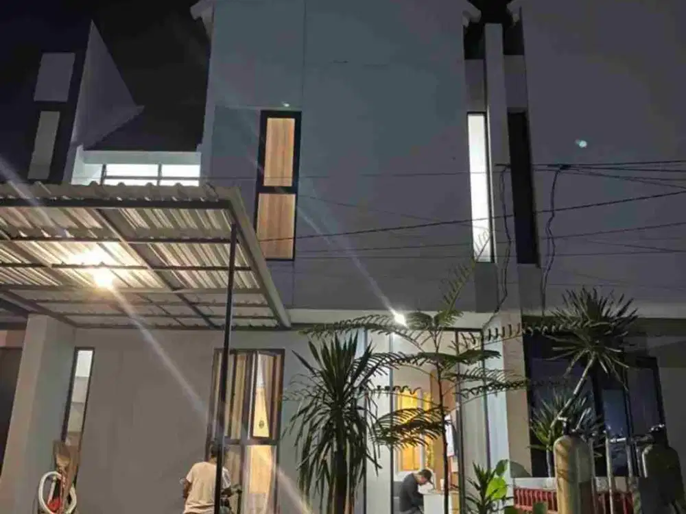 Rumah 2 Lantai Full Furnish Murah