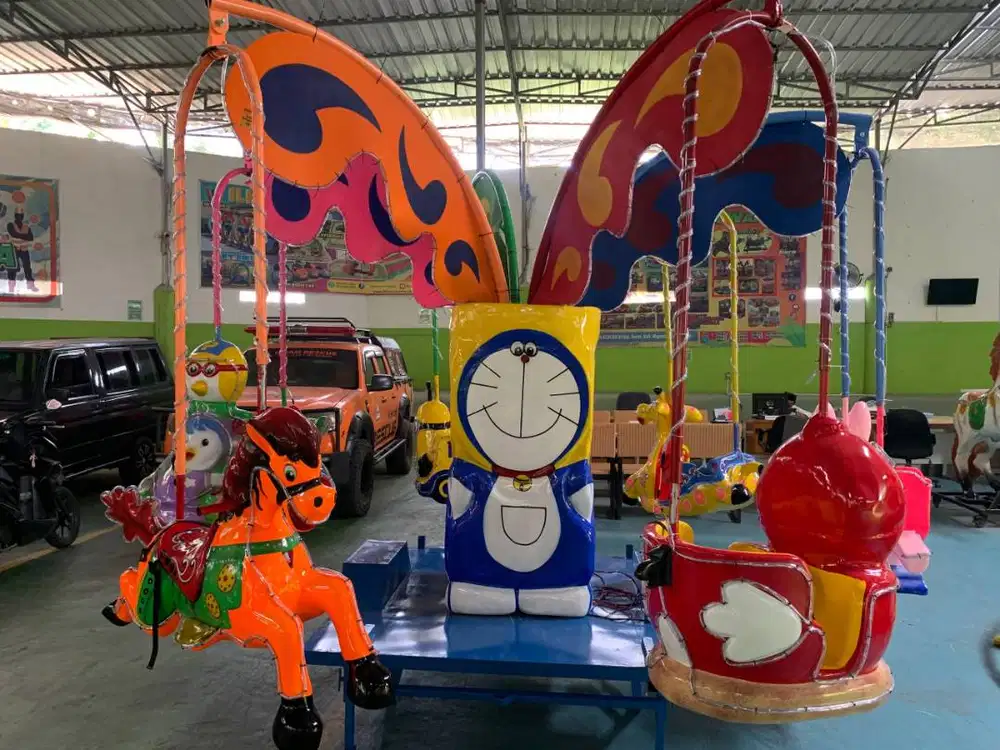 odong putar carrousell komedi putar safari pasar malam playground anak