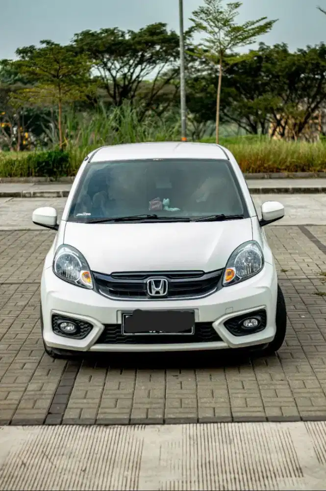 Brio E CVT 2016 low km !!!siap pakai
