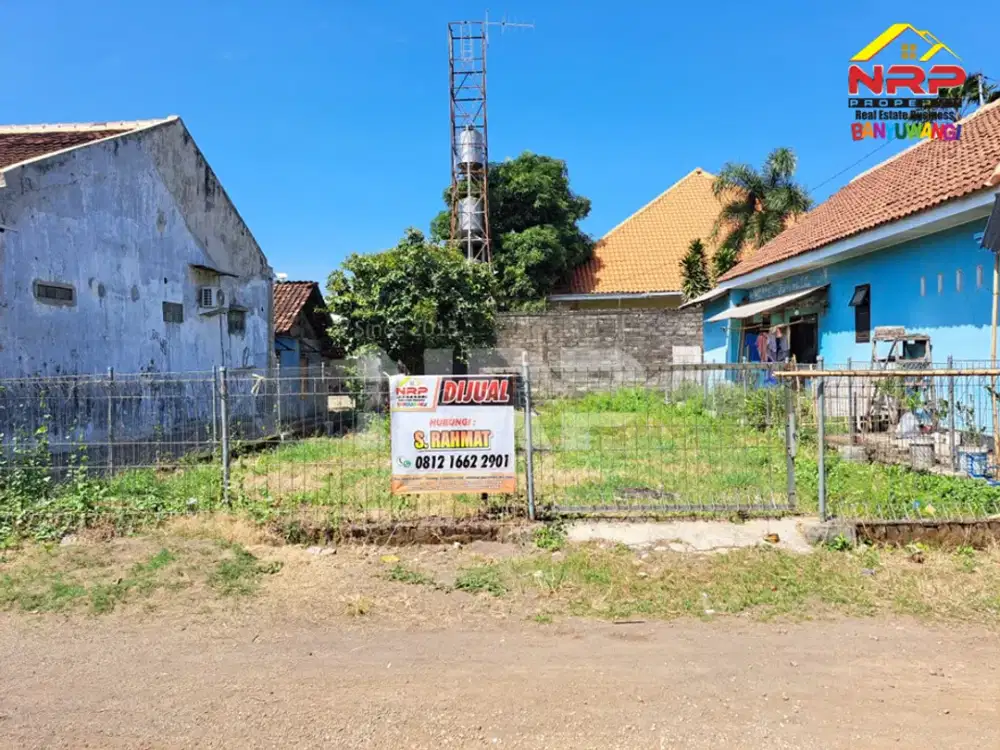 Dijual Tanah Strategis 70 Meter dari Jl. Yos Sudarso - Banyuwangi