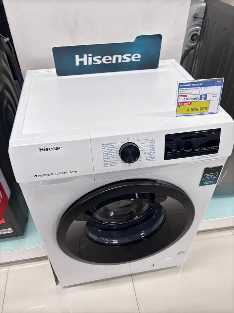 Mesin cuci Front Loading Hisense