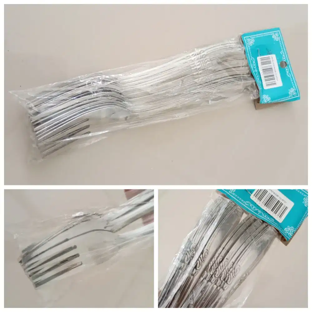 Garpu Stainless Steel Isi 12 pcs