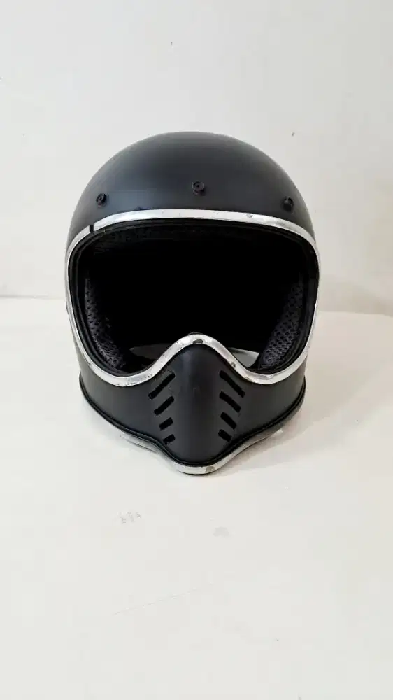 Helm Cakil Retro Tebal Kuat Size L sampai XL