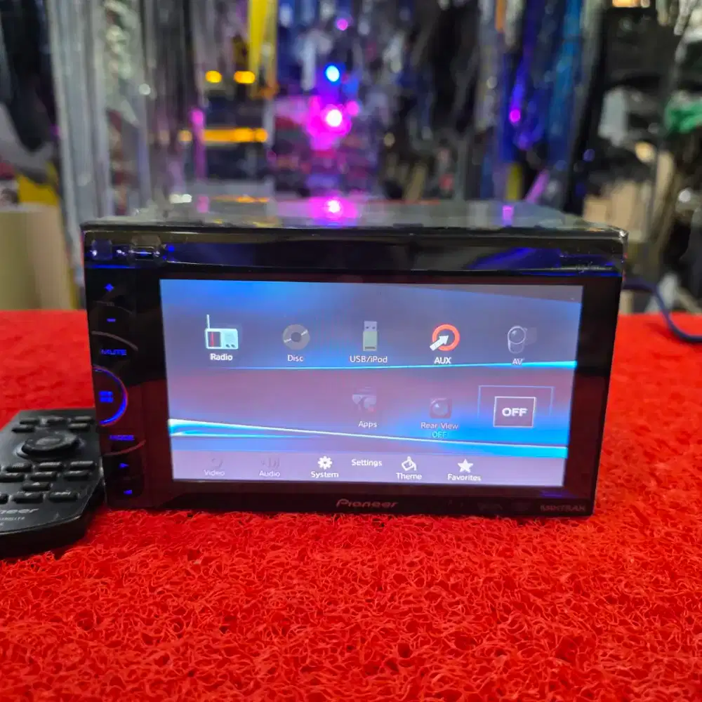 Head Unit Pioneer AVH-X1550DVD USB CD Aux sudah dipasang Bluetooth