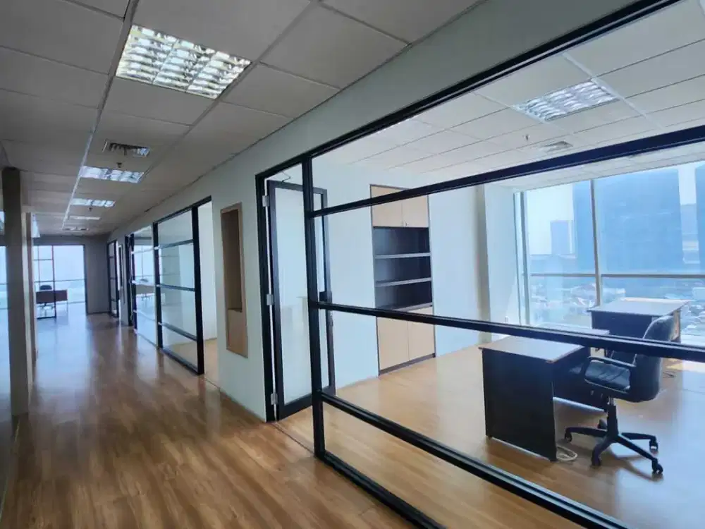 Disewakan Office The Suite Pantai Indah kapuk luas 512m furnish BAGUS