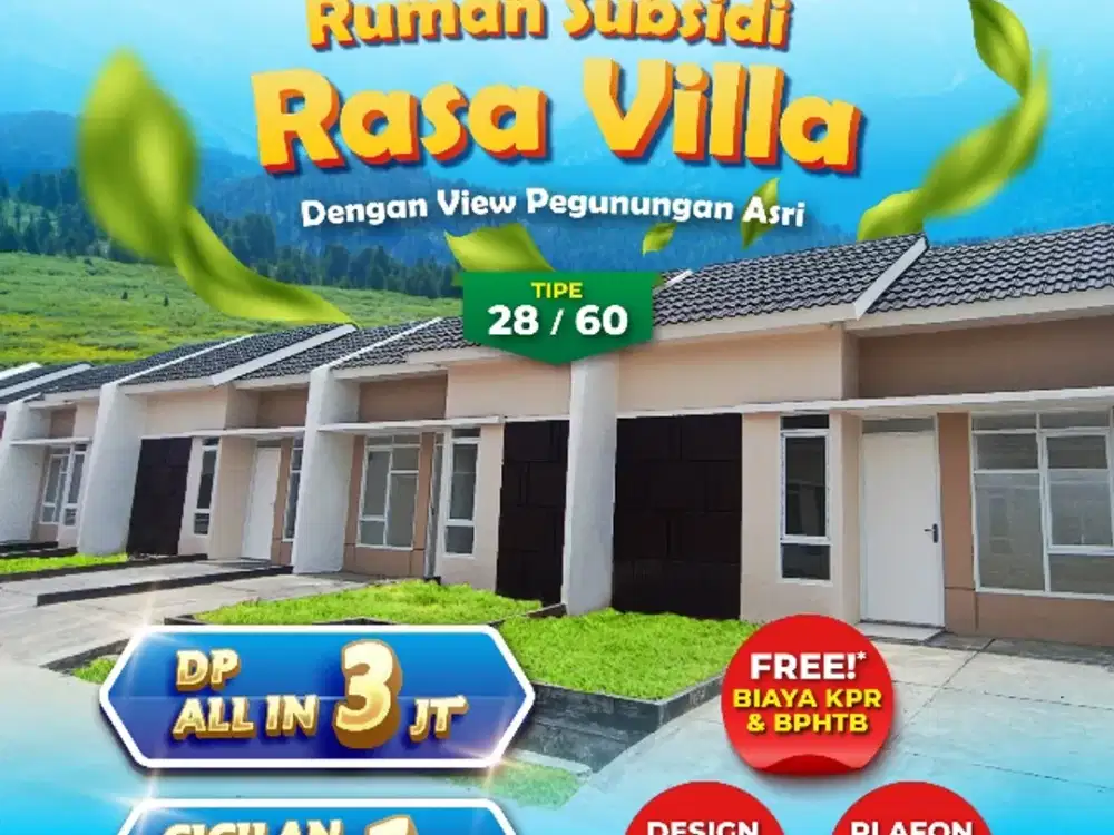 Rumah subsidi Rasa Villa