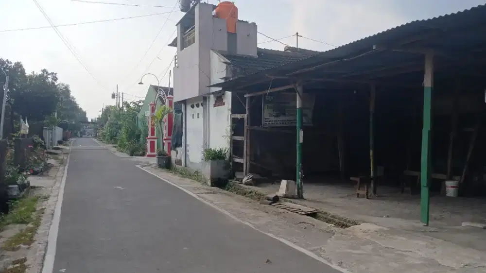 Jual tanah bonus bangunan lokasi gedongan lt 258m hrg 700jt nego