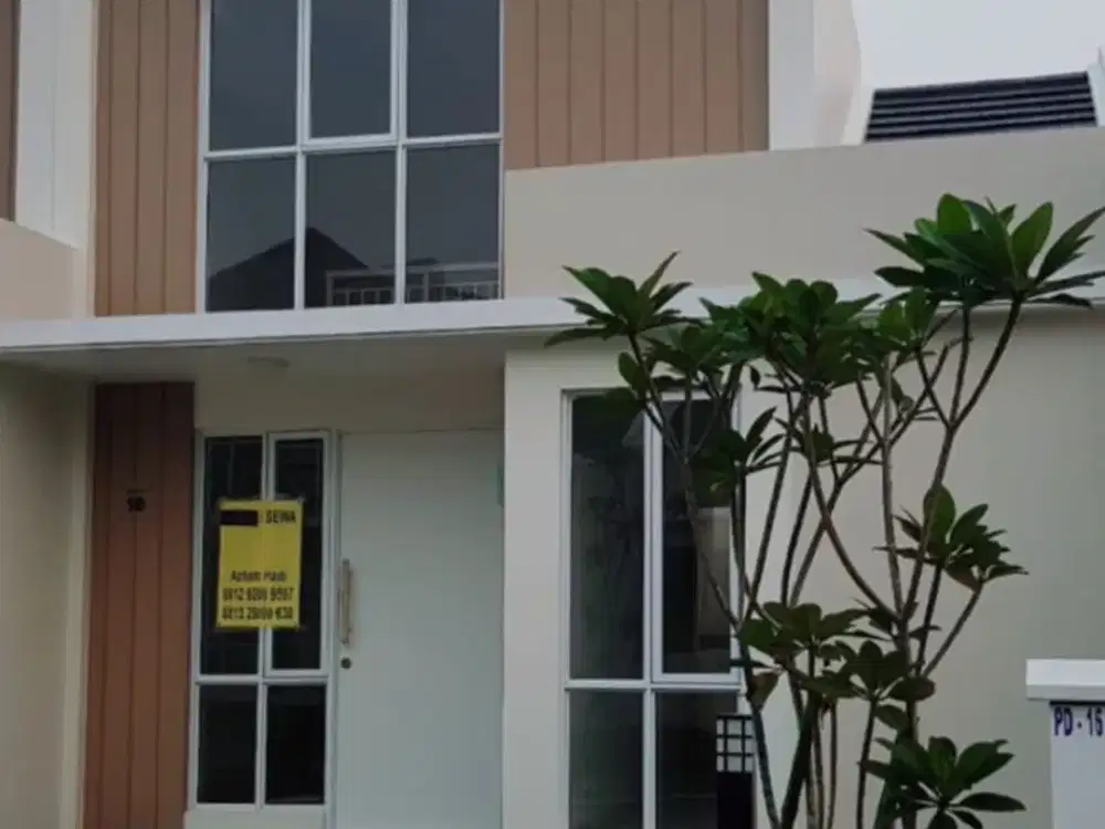 PARAMOUNT PETALS 2 KAMAR TIDUR, MEZZANINE,AC & SUDAH RENOVASI BELAKANG RUMAH