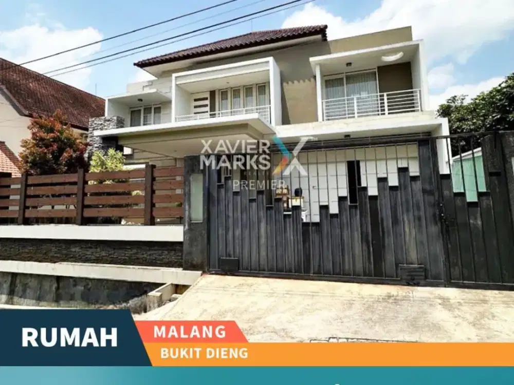 Turun Harga Dijual Rumah Mewah di Bukit Dieng Malang Dekat Mall