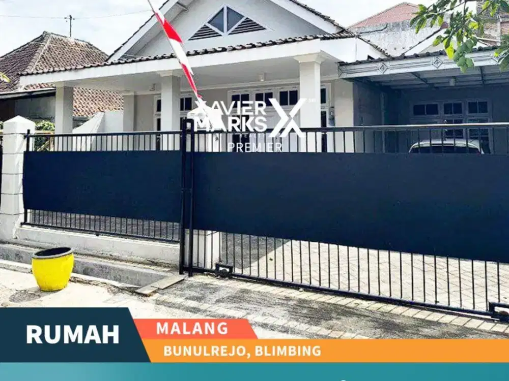 Disewakan Murah Rumah di Bunulrejo Blimbing Kota Malang Siap Huni