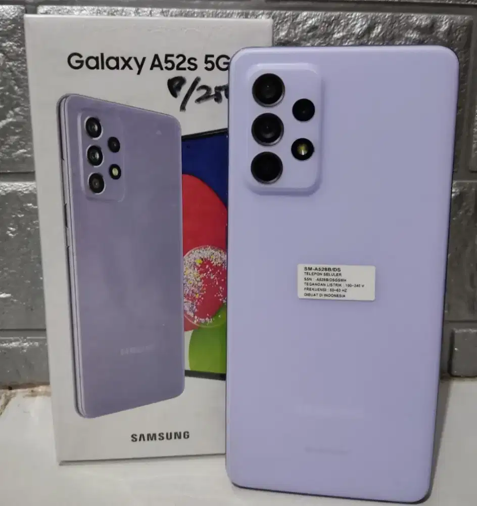 Murah hp Samsung A52s 8/256 lkp BS TT