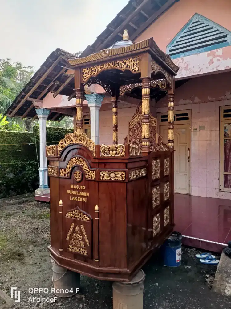 Mimbar masjid kubah 89