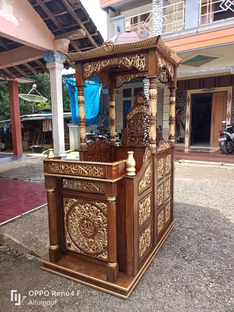 Mimbar masjid kubah 91