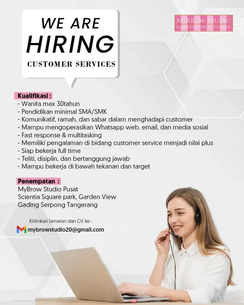Loker Customer Service ( CS )