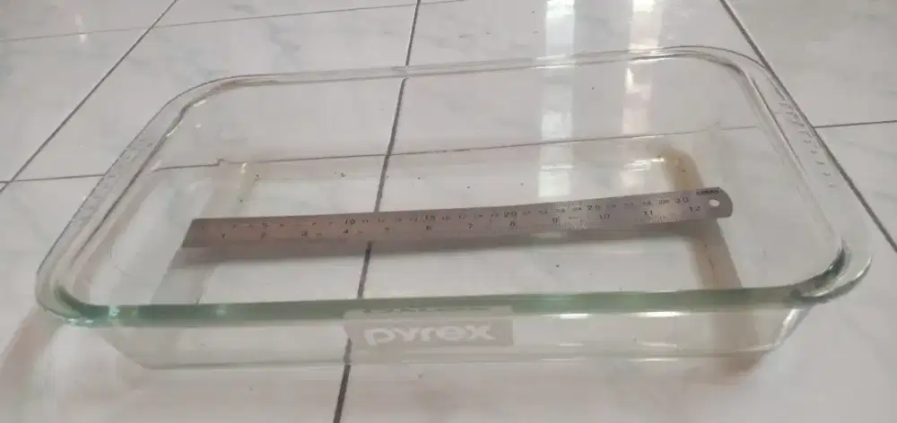 piring pyrex tahan panas