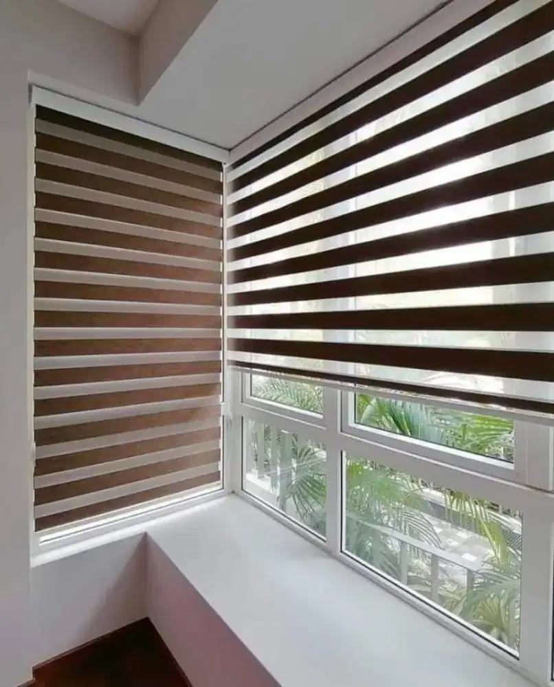 roller blind indoor - Horizontal blind tirai gulung minimalis