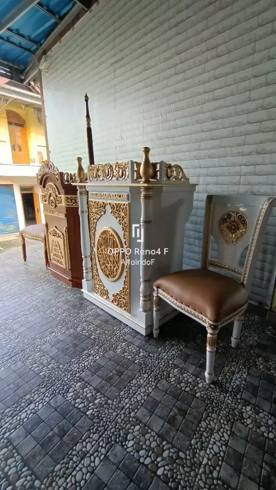 Mimbar masjid podium 100