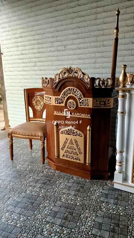 Mimbar masjid podium 101